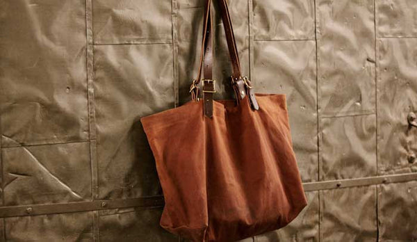 Waxed Canvas Tote Bags